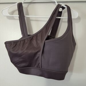 Laundry by Shelli Segal Crossover Removable Strap Sports Bra Size XL .